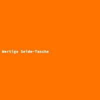 Wertige Seide-Tasche