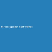 Hervorragender Samt-Bikini