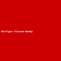 Wertiges Viscose-Handy