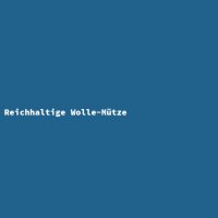 Reichhaltige Wolle-Mütze