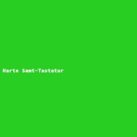 Harte Samt-Tastatur