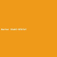 Harter Stahl-Bikini