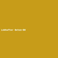 Lebhafter Beton-BH