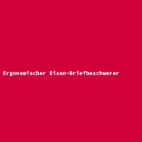 Ergonomischer Eisen-Briefbeschwerer