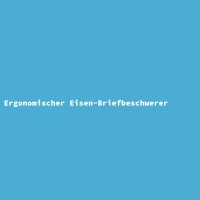 Ergonomischer Eisen-Briefbeschwerer