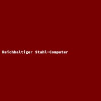 Reichhaltiger Stahl-Computer
