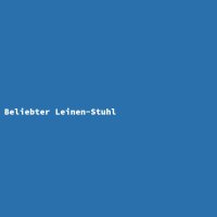 Beliebter Leinen-Stuhl