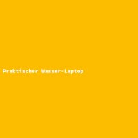 Praktischer Wasser-Laptop