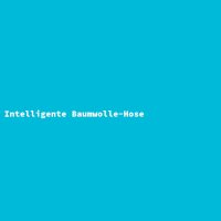 Intelligente Baumwolle-Hose