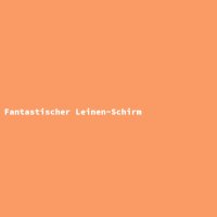 Fantastischer Leinen-Schirm