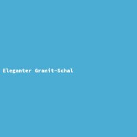 Eleganter Granit-Schal