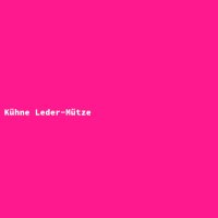 Kühne Leder-Mütze