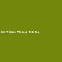 Herrliches Viscose-Telefon