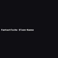 Fantastische Eisen-Kanne
