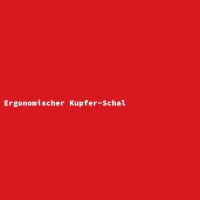 Ergonomischer Kupfer-Schal