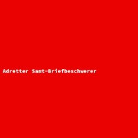Adretter Samt-Briefbeschwerer