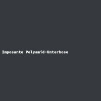 Imposante Polyamid-Unterhose