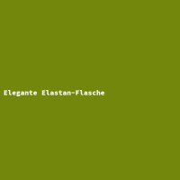 Elegante Elastan-Flasche