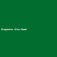 Elegantes Glas-Hemd