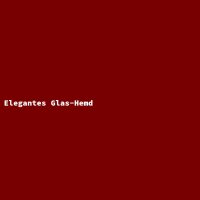Elegantes Glas-Hemd