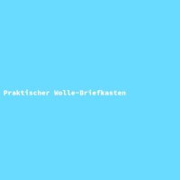 Praktischer Wolle-Briefkasten
