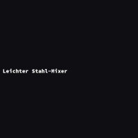 Leichter Stahl-Mixer