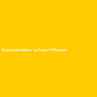 Ergonomisches Leinen-Pflaster