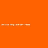 Leichte Polyamid-Unterhose