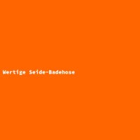 Wertige Seide-Badehose