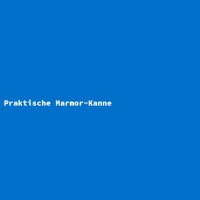 Praktische Marmor-Kanne
