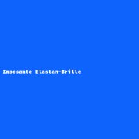 Imposante Elastan-Brille