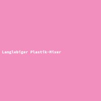 Langlebiger Plastik-Mixer