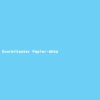 Exorbitanter Papier-Akku
